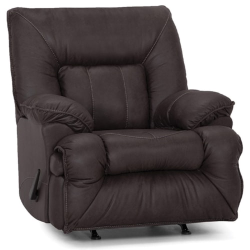 Casual Power Rocker Recliner w/ Integrated USB Port