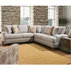 Franklin 864 Monty Sectional Sofa with Four Seats