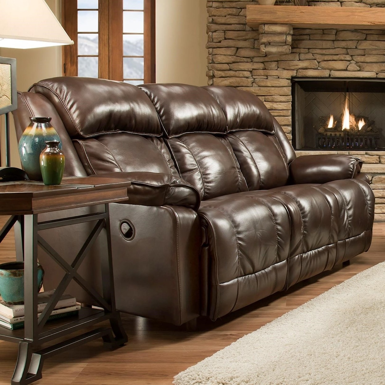 Franklin Marshall Power Reclining Sofa