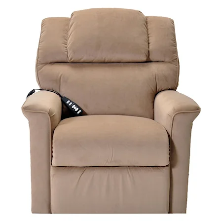 Trinity Lift Recliner with Casual Style and Remote