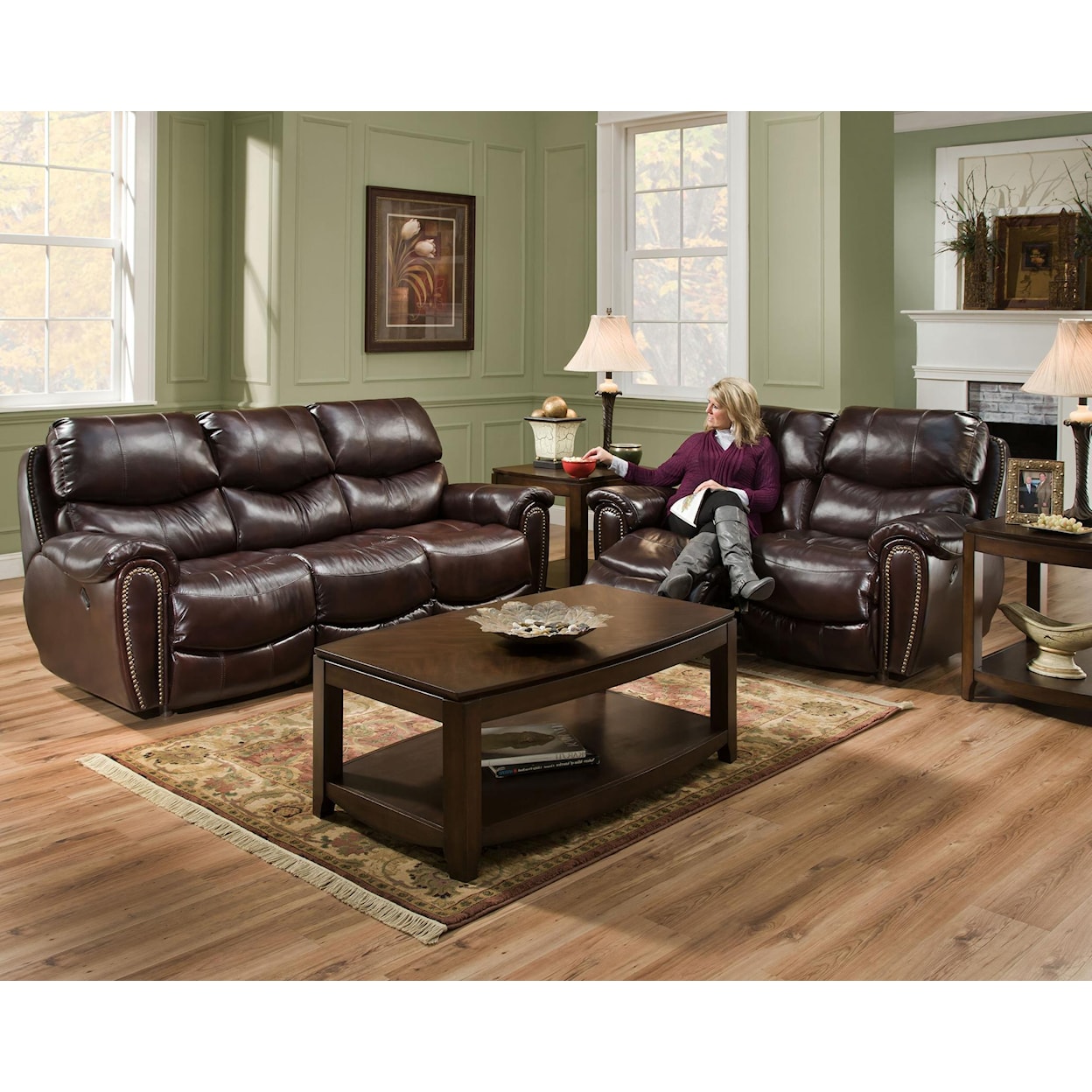 Franklin Richmond Reclining Loveseat