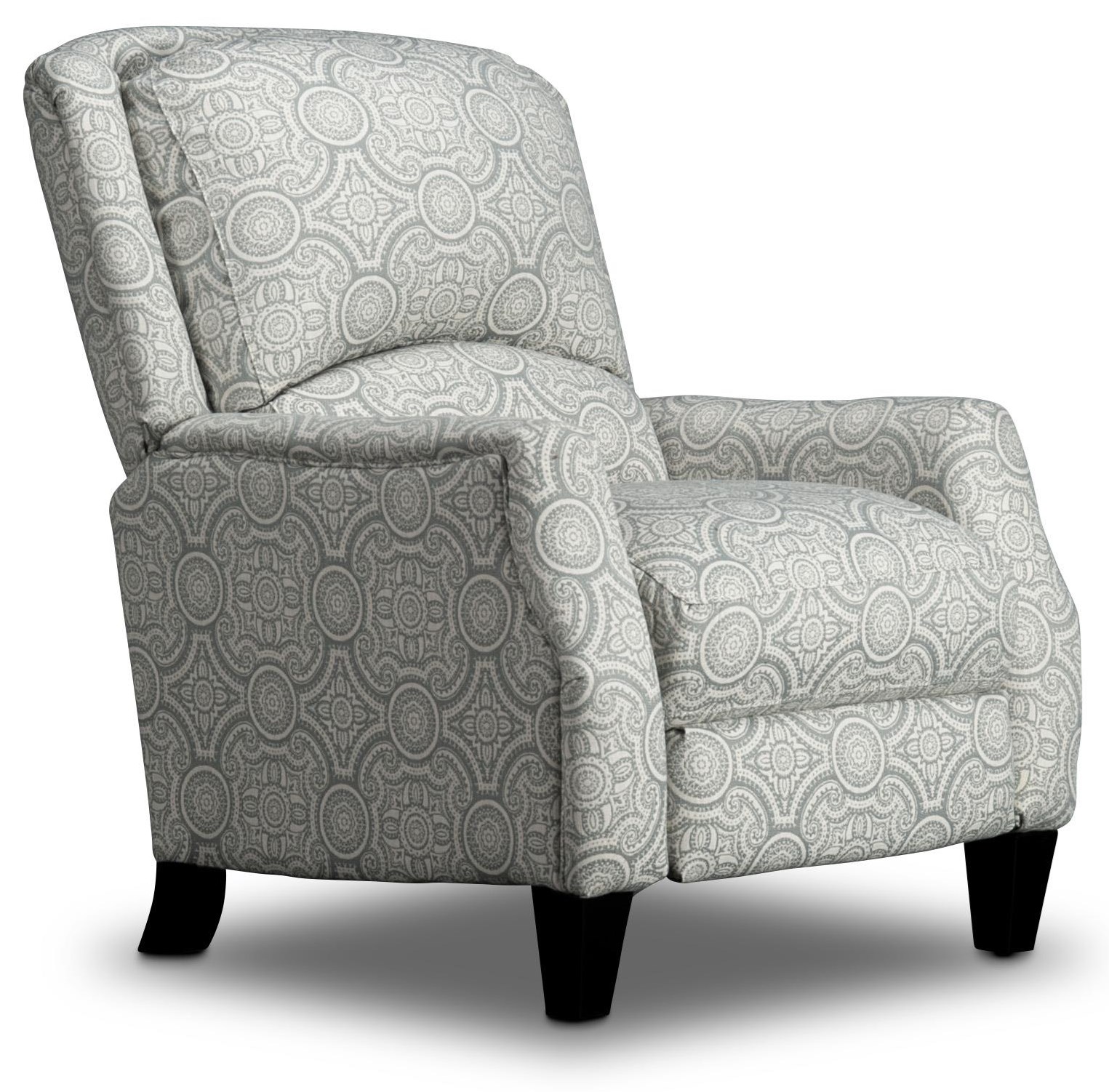 Conroe high leg recliner with kidney accent best sale pillow