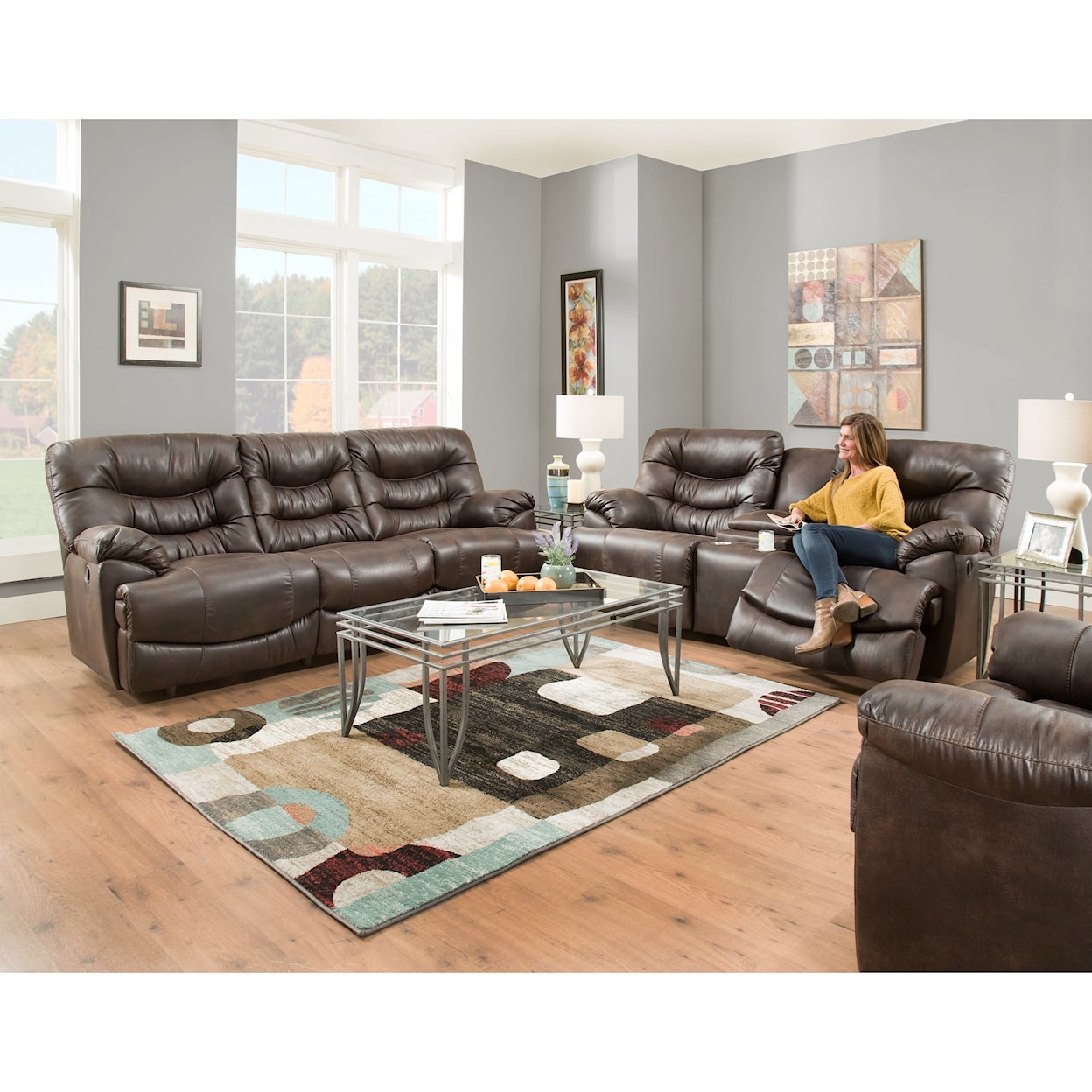 Franklin Touchdown Reclining Sofa