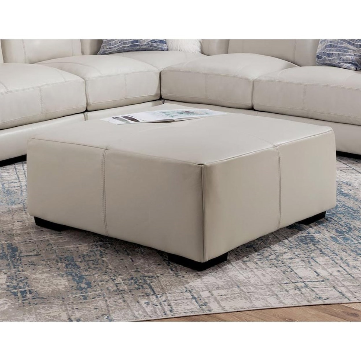 Franklin 909 Luca Square Cocktail Ottoman