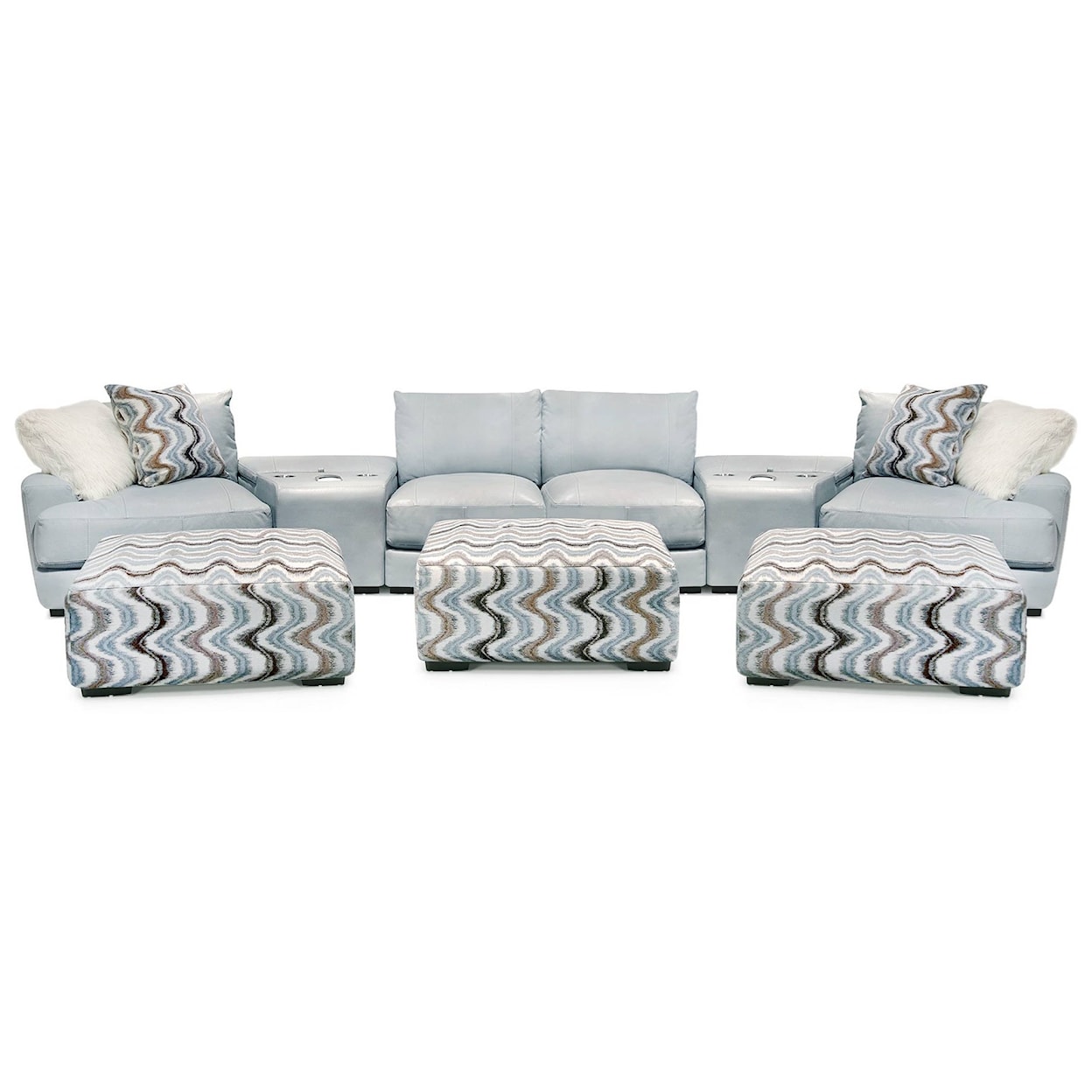 Franklin 909 Gia Sectional Sofa