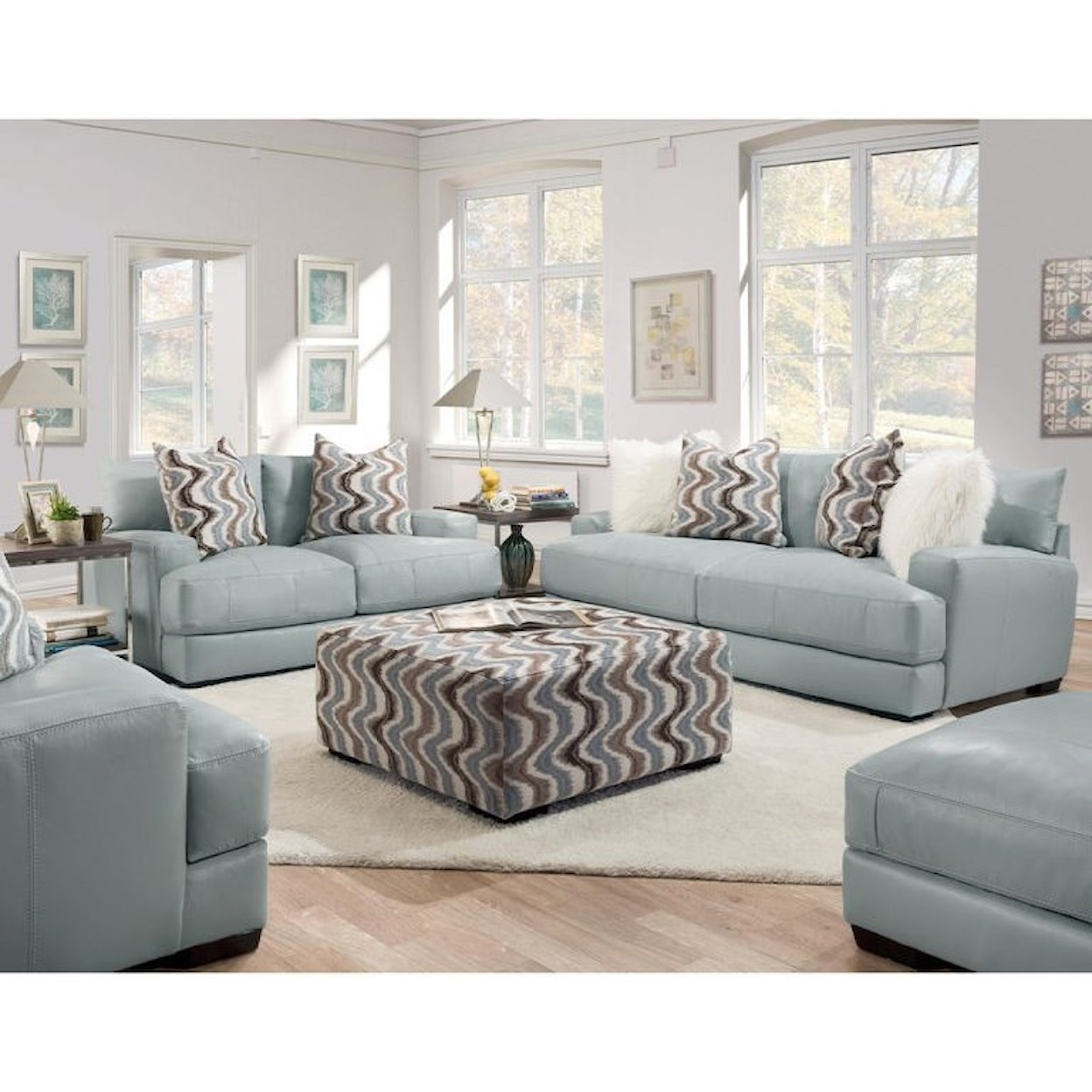 Franklin 909 Gia Loveseat