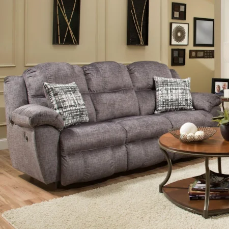 Power Reclining Sofa with USB Charging Port