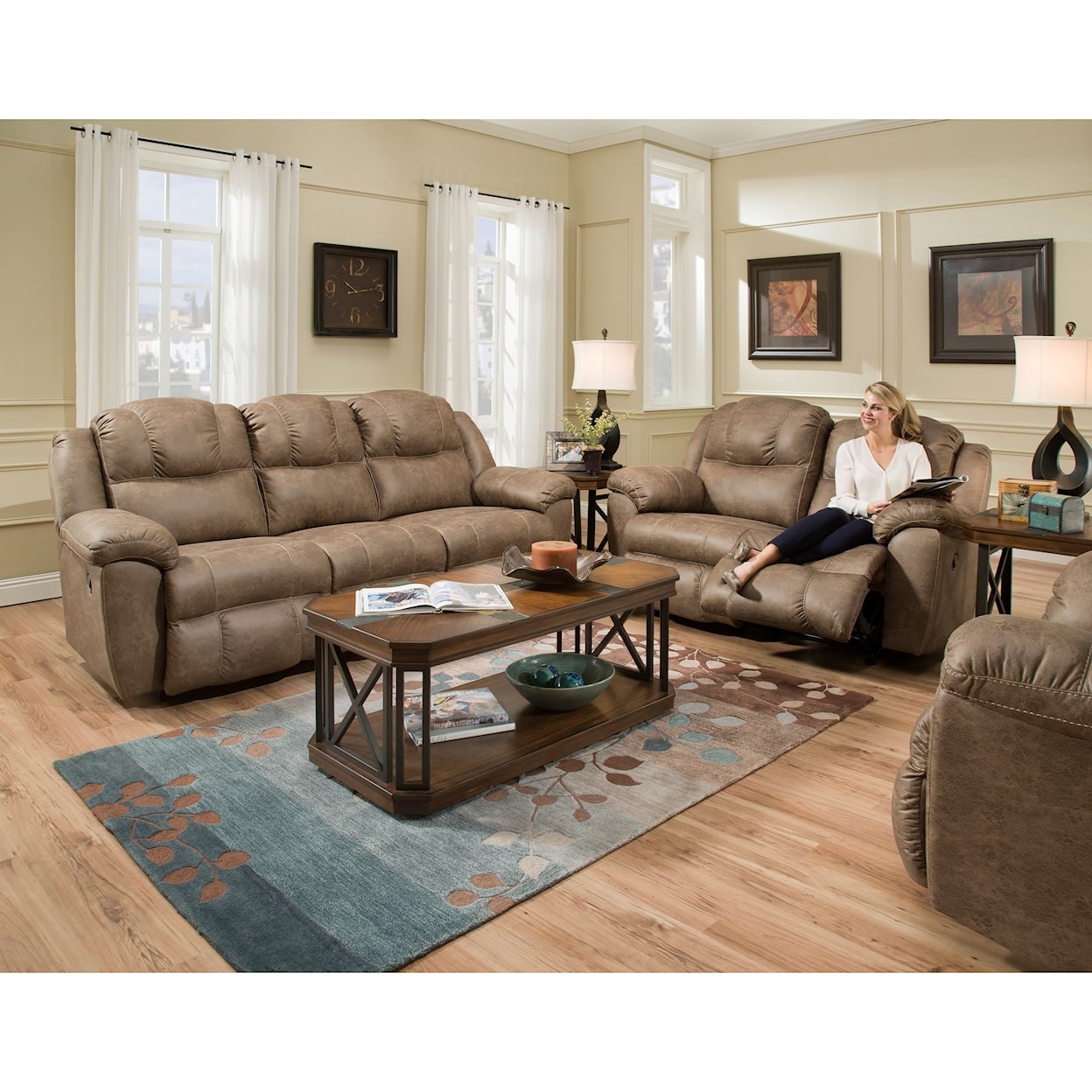 Franklin Victory Power Reclining Sofa