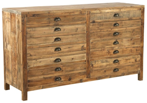 Reclaimed Wood Medium Apothecary Chest