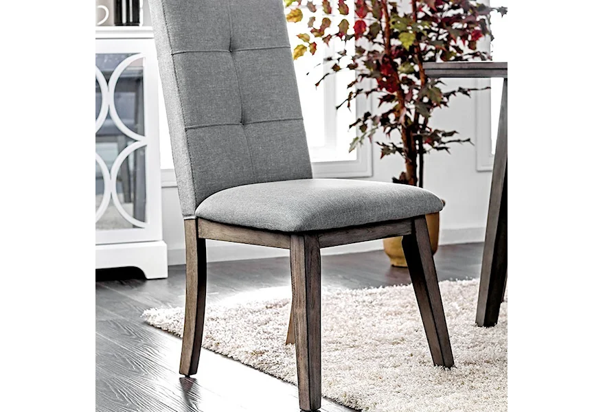Abelone Set of 2 Side Chairs by Furniture of America at Corner Furniture