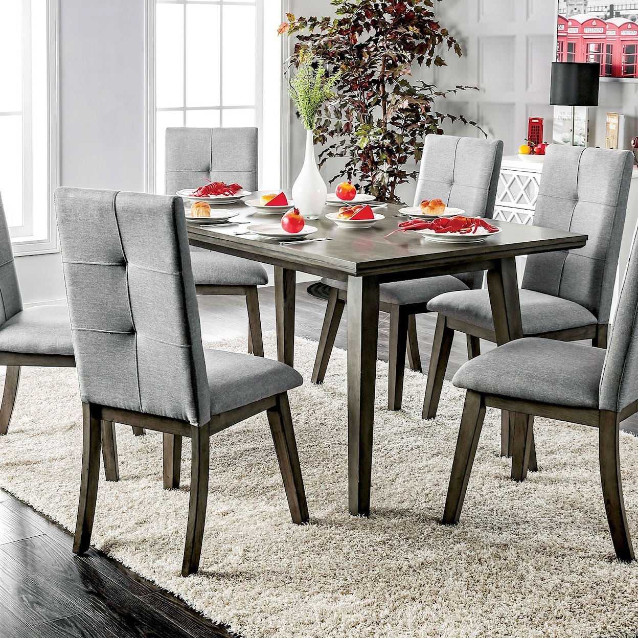Furniture of America - FOA Abelone Dining Table