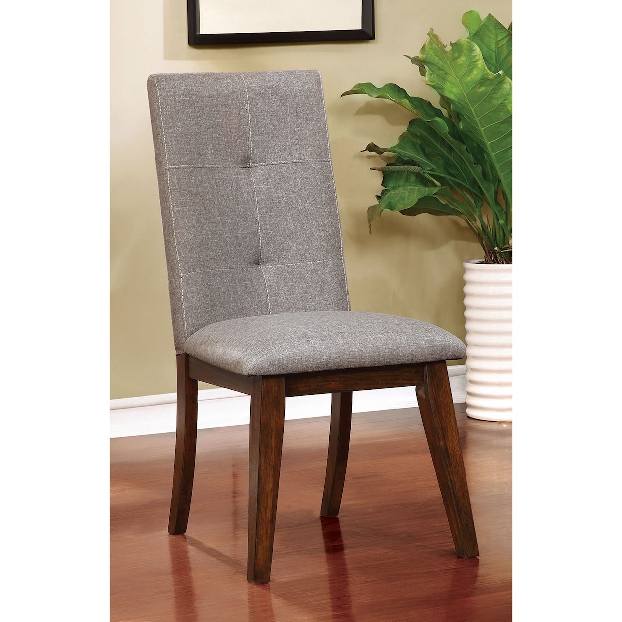 Furniture of America - FOA Abelone Set of 2 Side Chairs