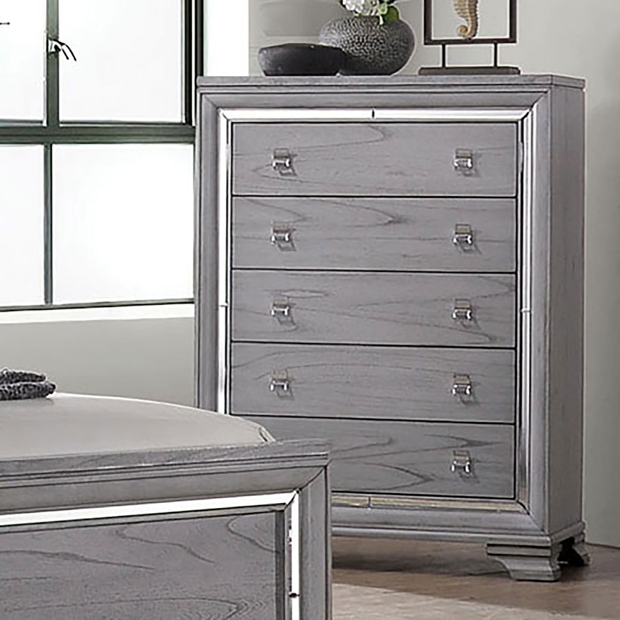 Furniture of America - FOA Alanis Chest of Drawers
