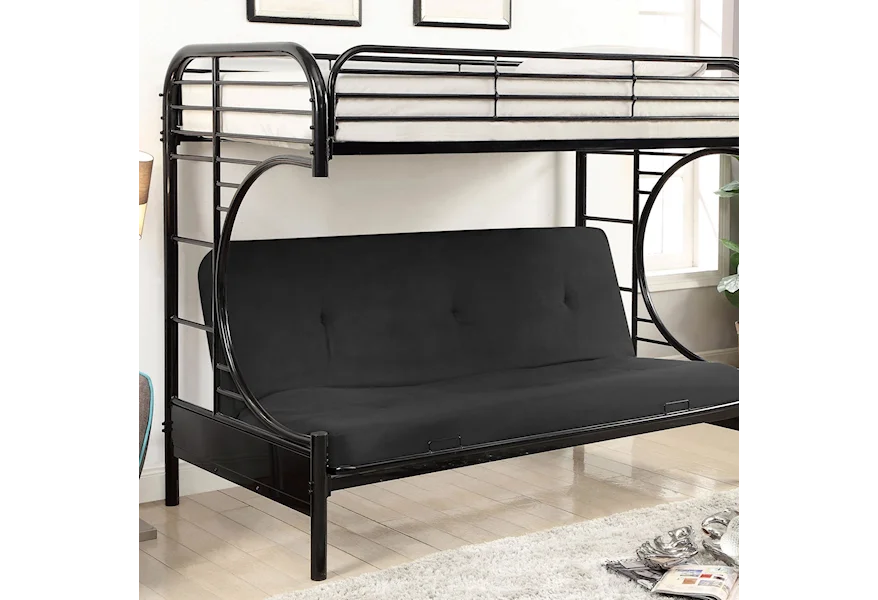 Alanna Metal Bunk Bed by Furniture of America at Corner Furniture