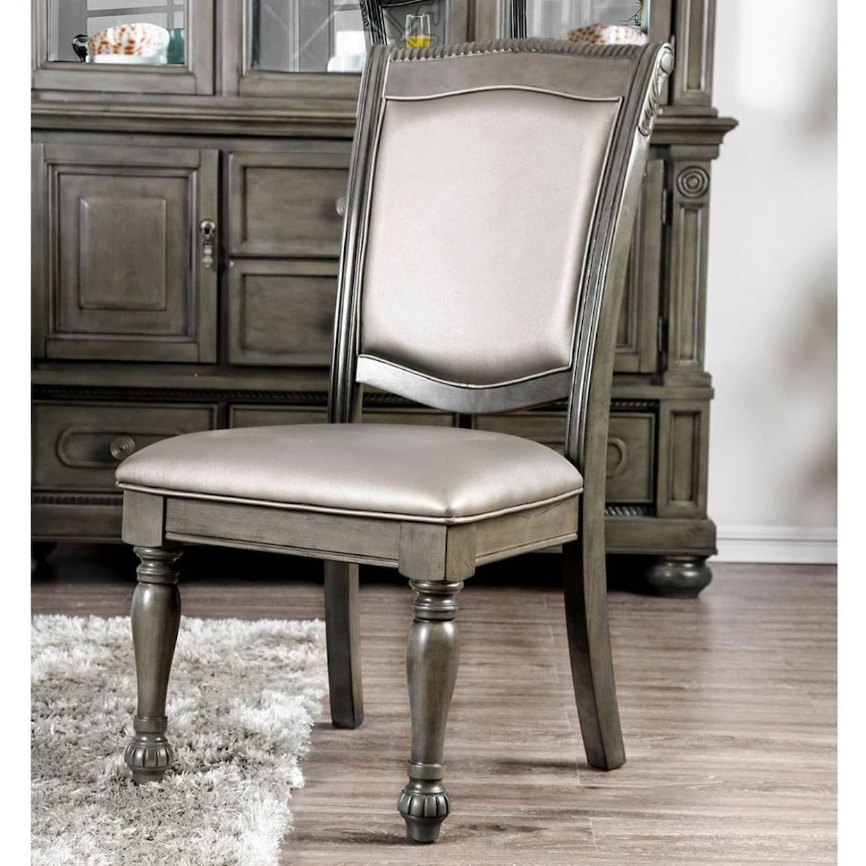 Furniture of America - FOA Alpena Set of 2 Side Chairs