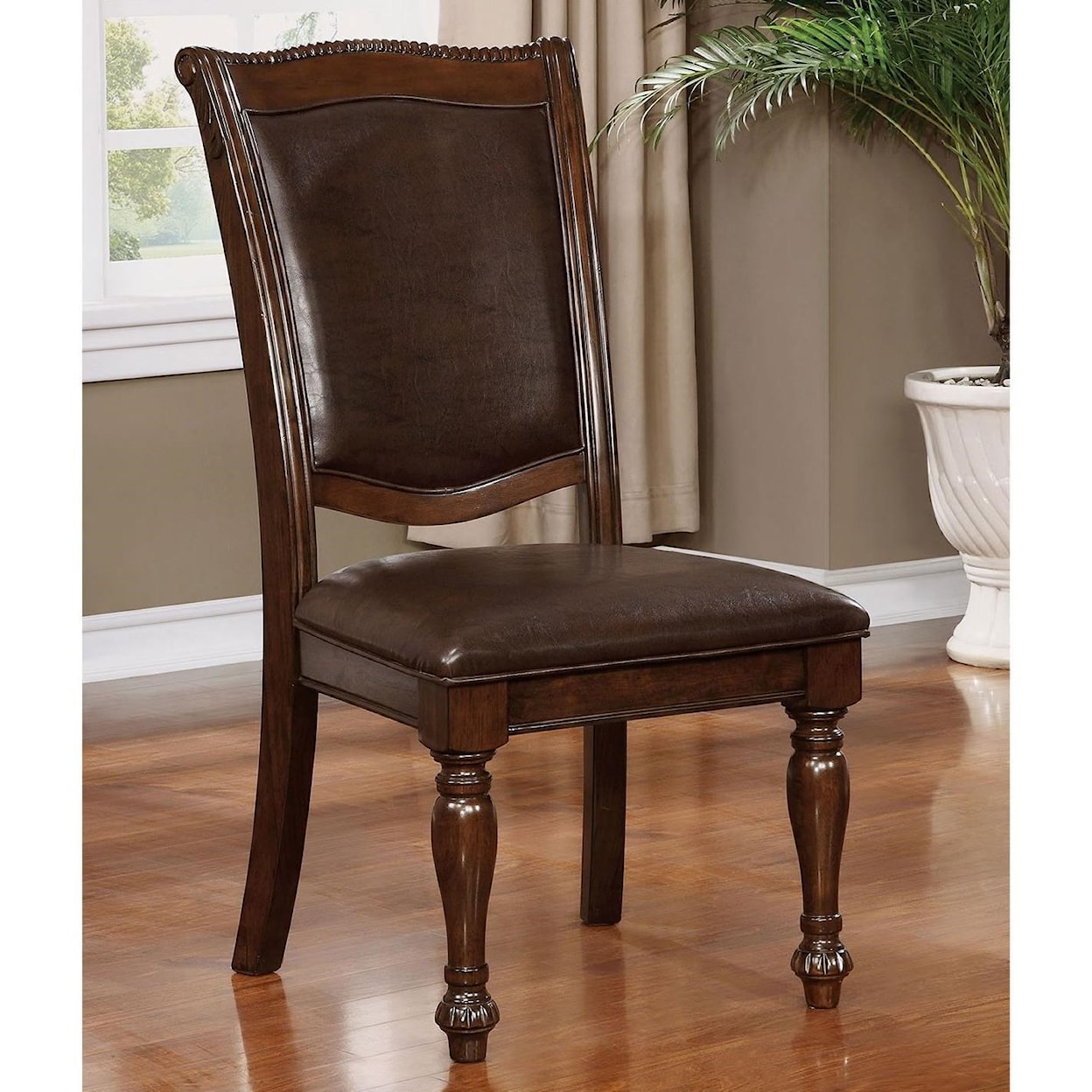 Furniture of America - FOA Alpena Set of 2 Side Chairs