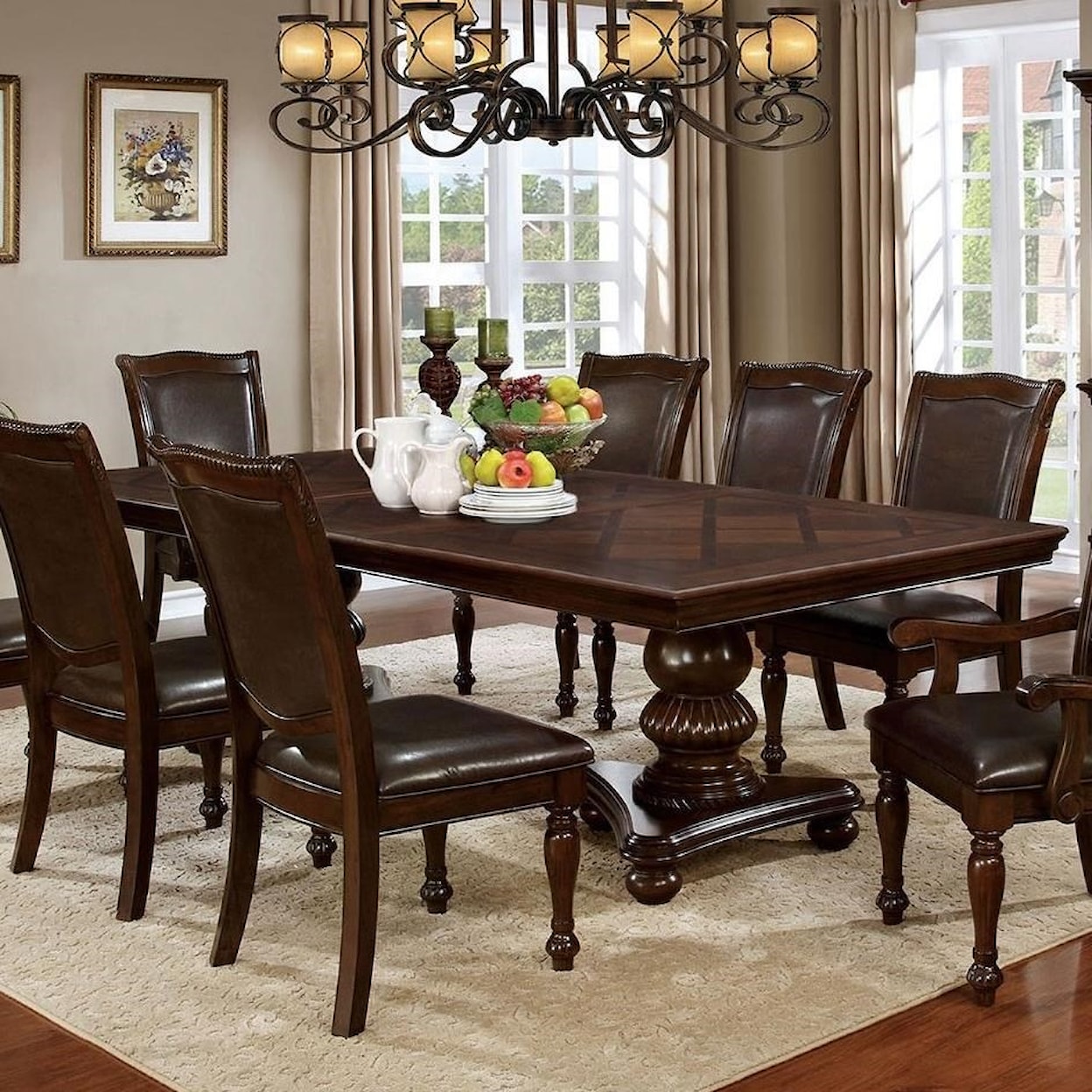 Furniture of America - FOA Alpena Dining Table