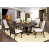 Furniture of America Arcadia Round Dining Table