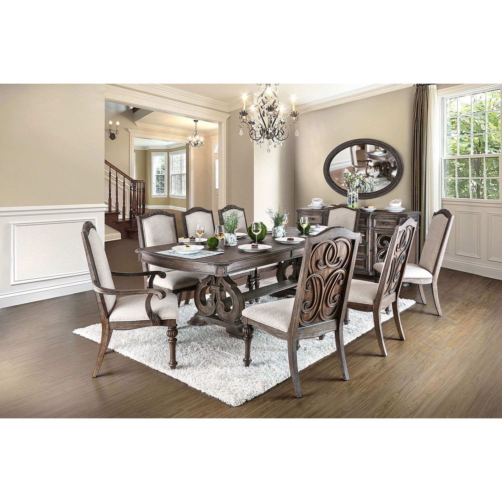 Furniture of America Arcadia Dining Table