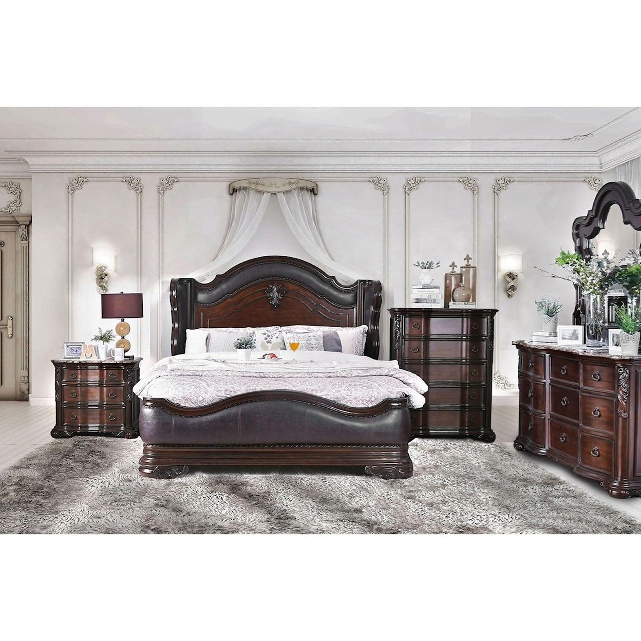 Furniture of America - FOA Arcturus California King Bed