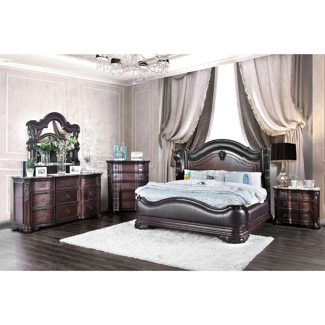 Furniture of America Arcturus Nightstand