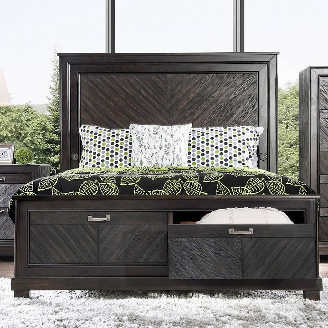 Furniture of America - FOA Argyros California King Bed