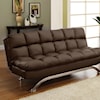 FUSA Aristo Leatherette Futon Sofa