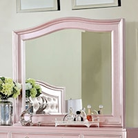 Transitional Dresser Mirror