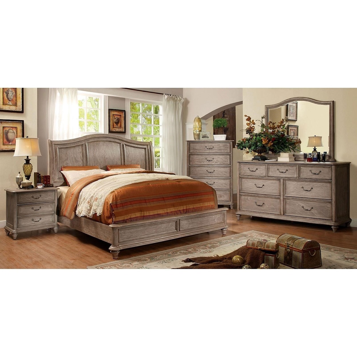 Furniture of America Belgrade Queen Bed