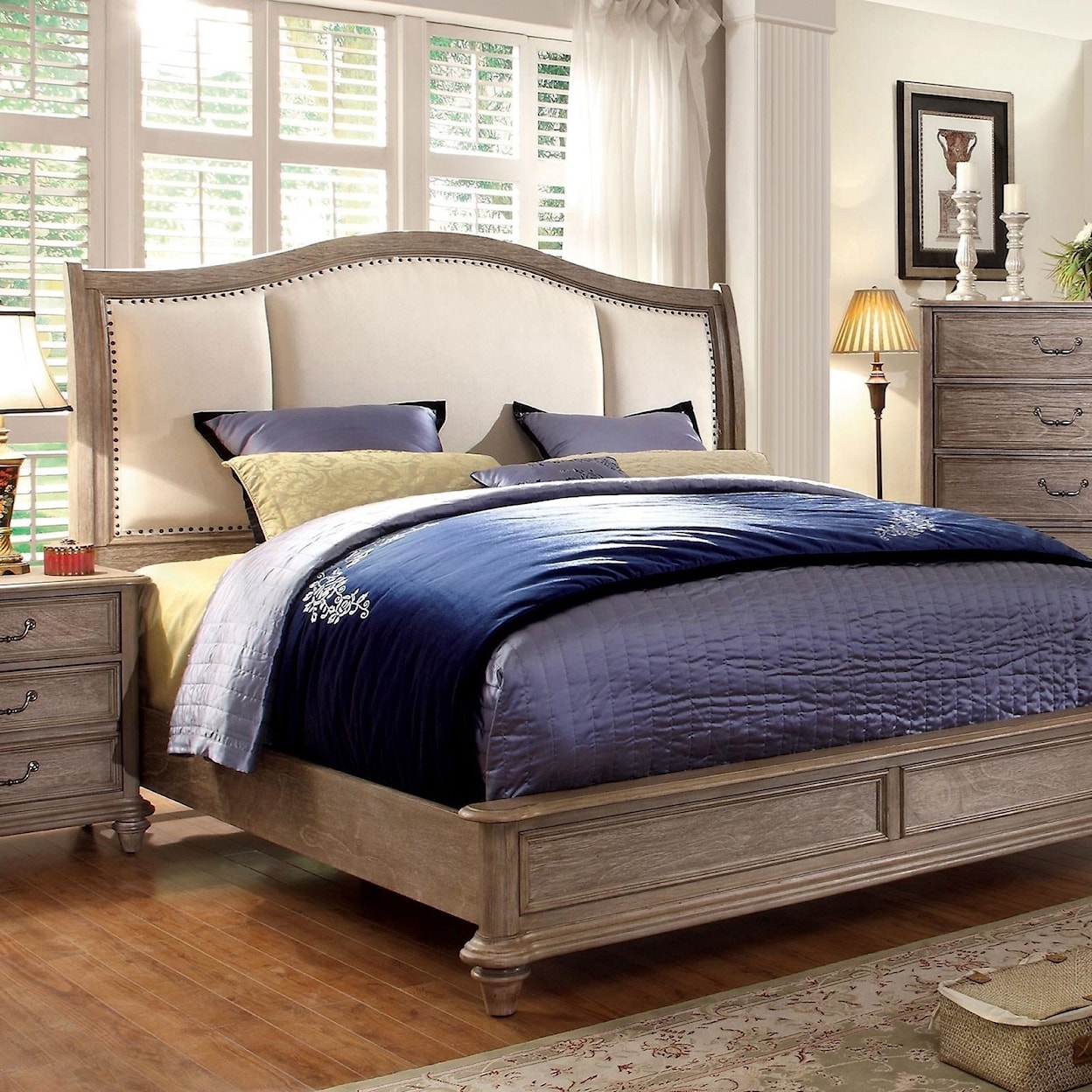 Furniture of America - FOA Belgrade King Bed