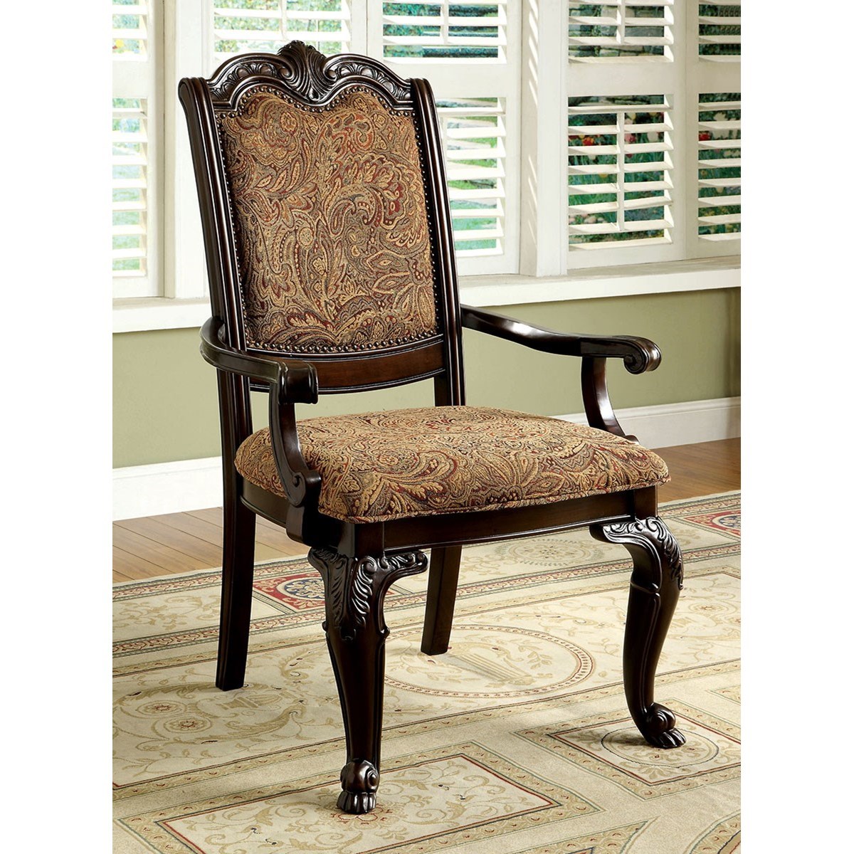 Furniture of america bellagio store round dining table