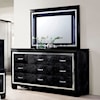 Furniture of America Bellanova Dresser + Mirror Set