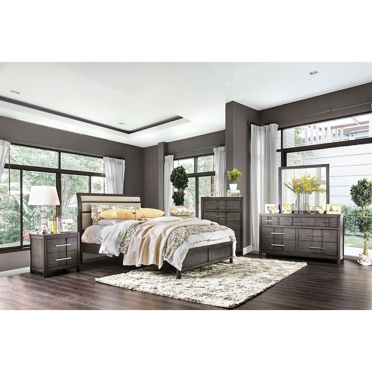 Furniture of America Berenice Queen Bedroom Group