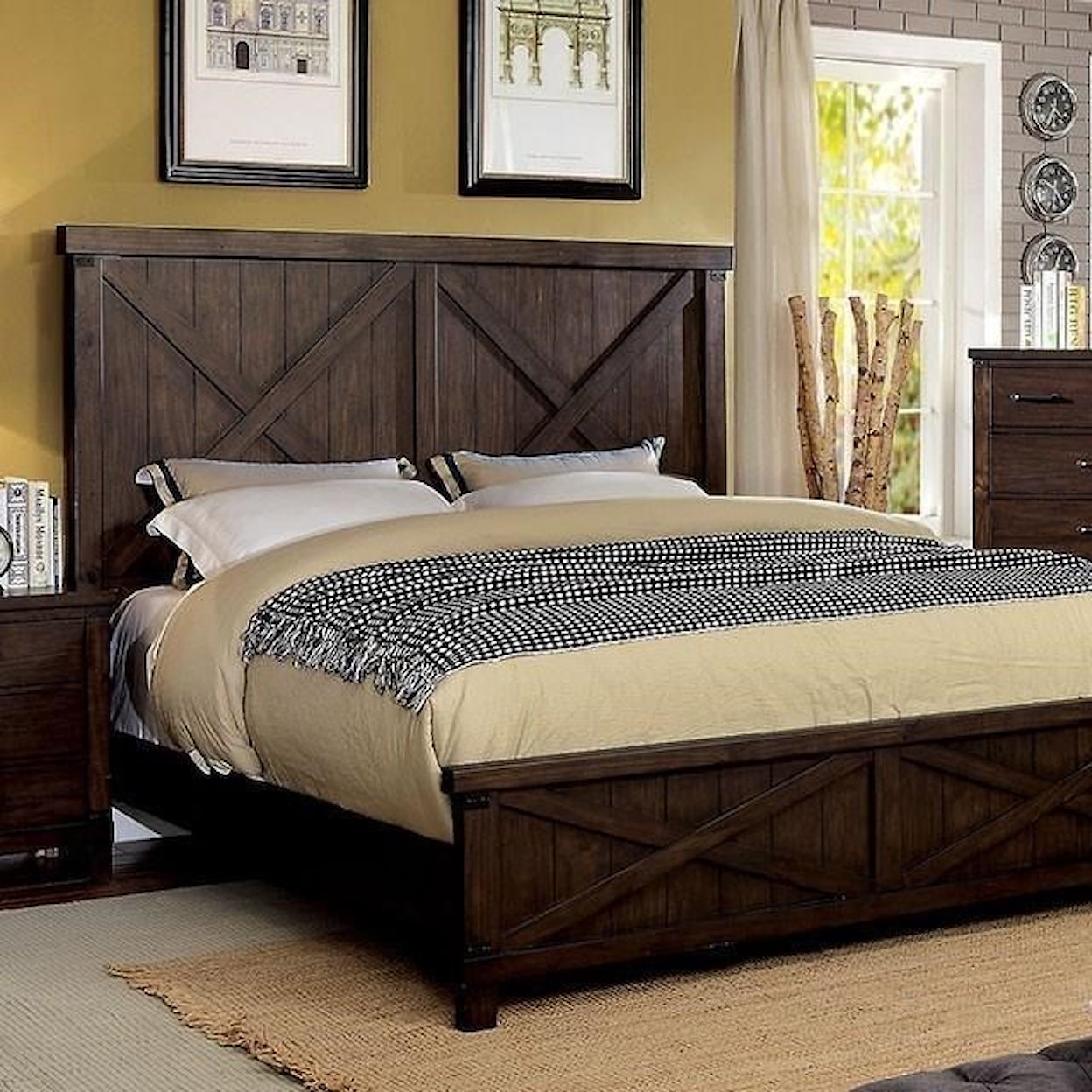 Furniture of America - FOA Bianca California King Bed