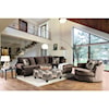 Furniture of America Bonaventura Sectional with Chaise