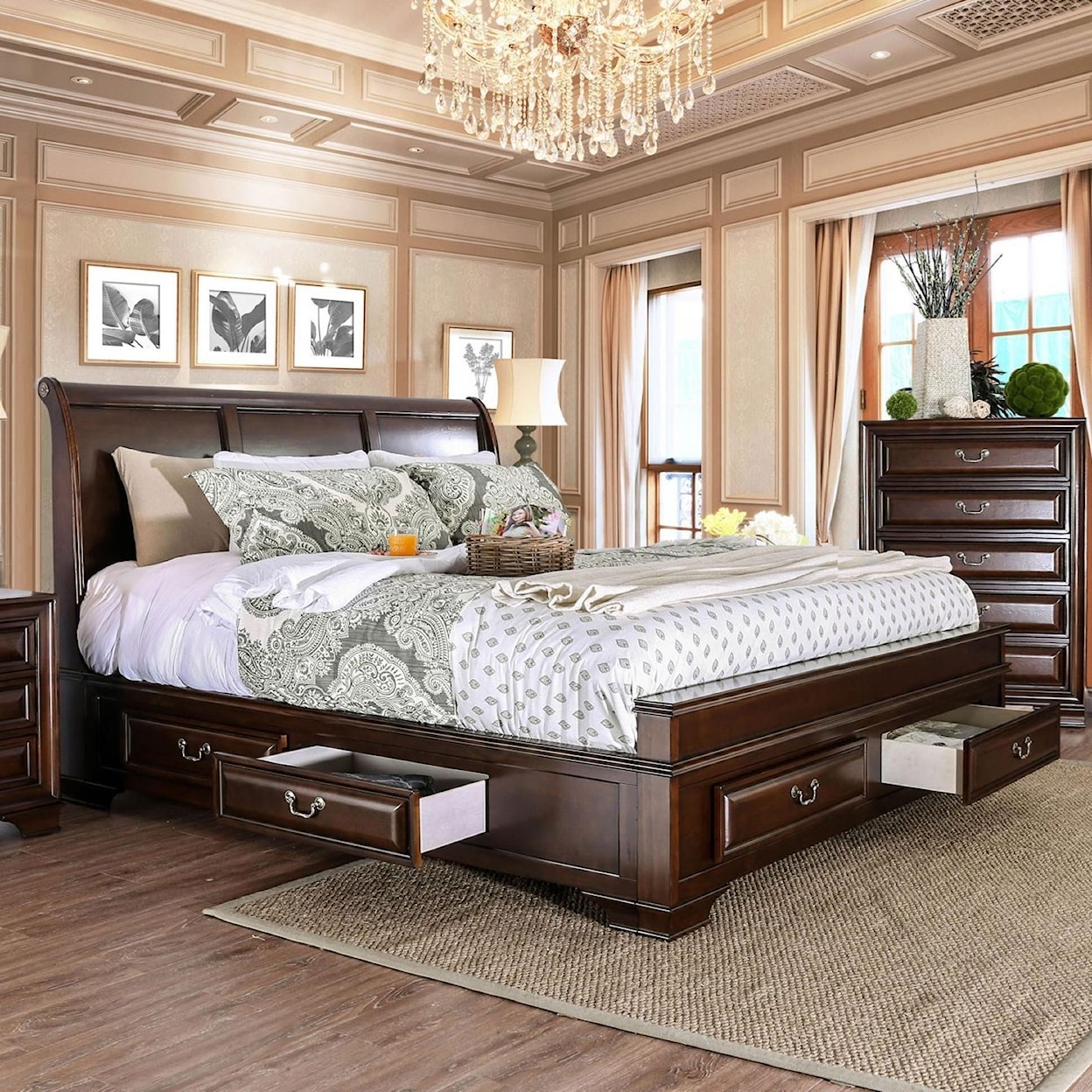 Furniture of America - FOA Brandt Queen Bed