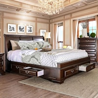 Transitional Queen Bed