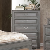 Transitional 5 Drawer Chest