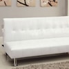 Furniture of America - FOA Bulle Leatherette Futon Sofa