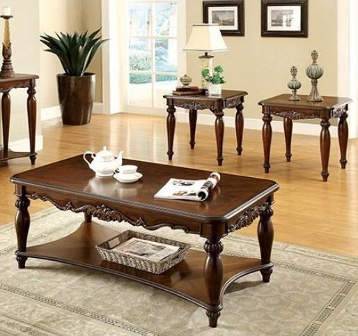Filipek 3 piece online coffee table set