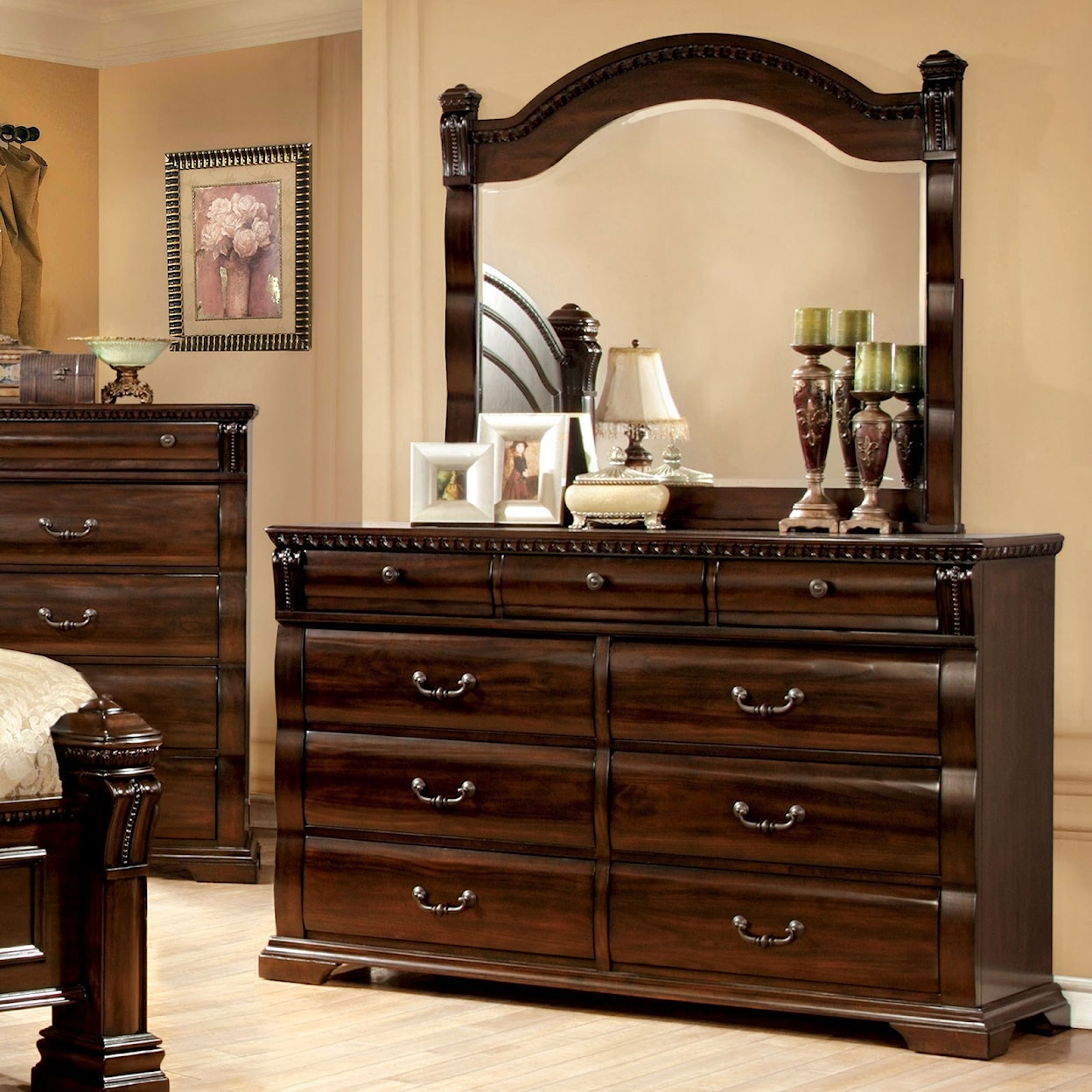 Furniture of America Burleigh Dresser