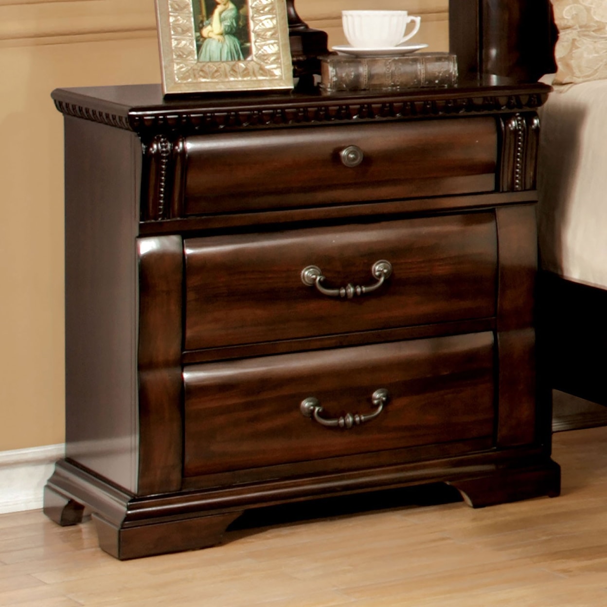 Furniture of America - FOA Burleigh Nightstand