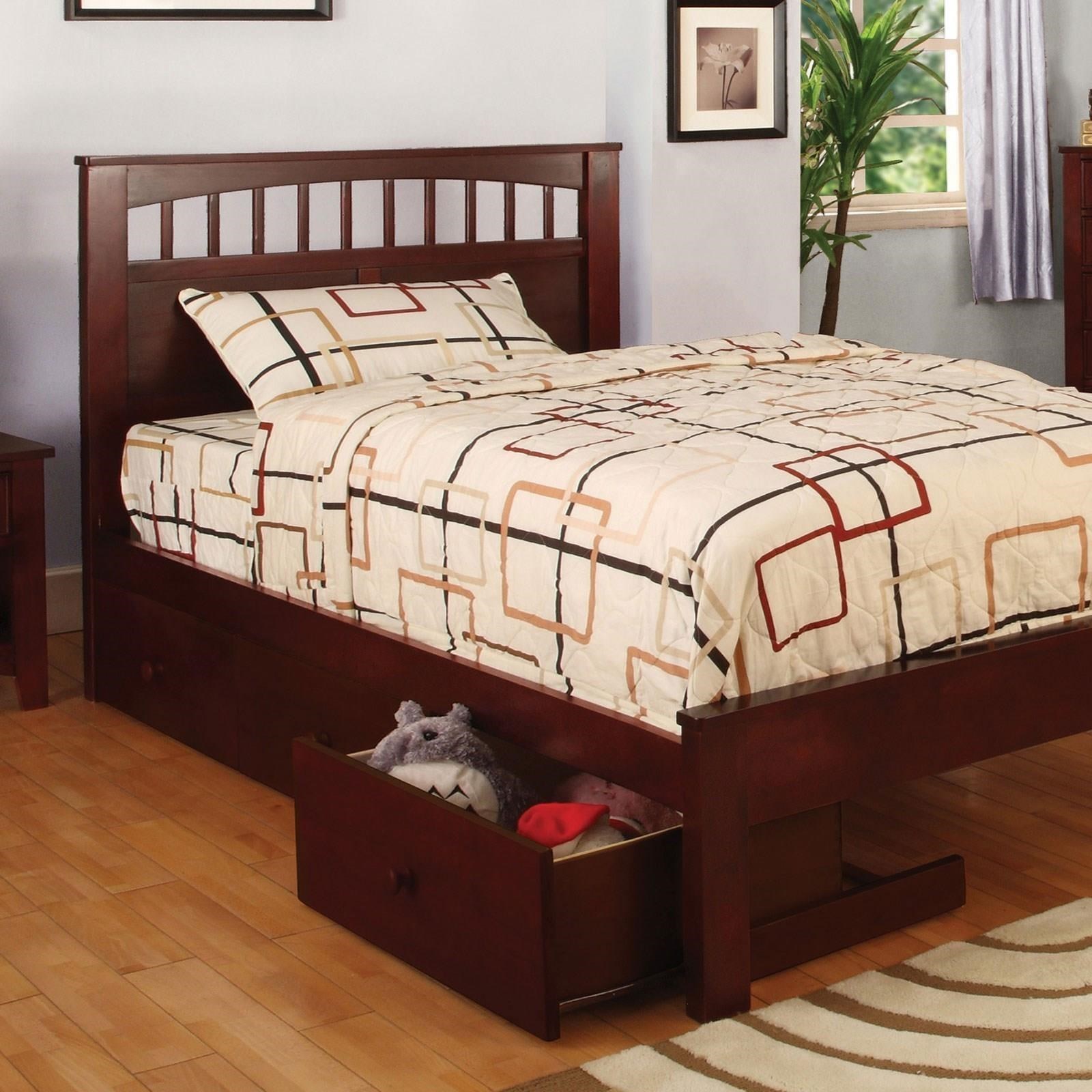 Furniture of America Carus Twin Bed