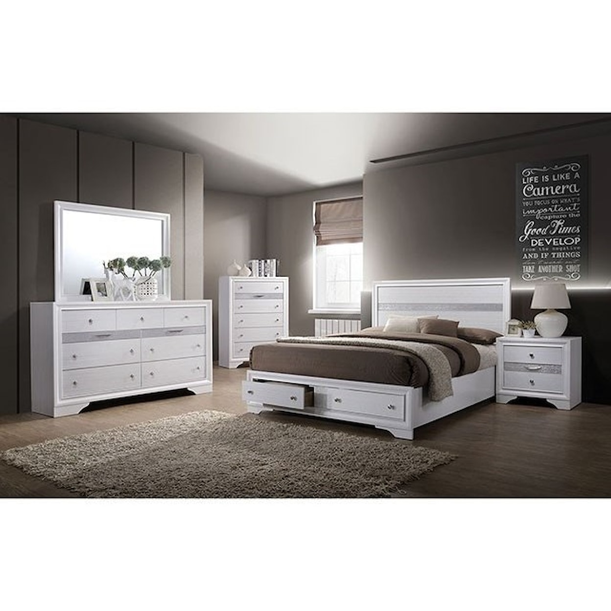 Furniture of America - FOA Chrissy Queen Bedroom Group