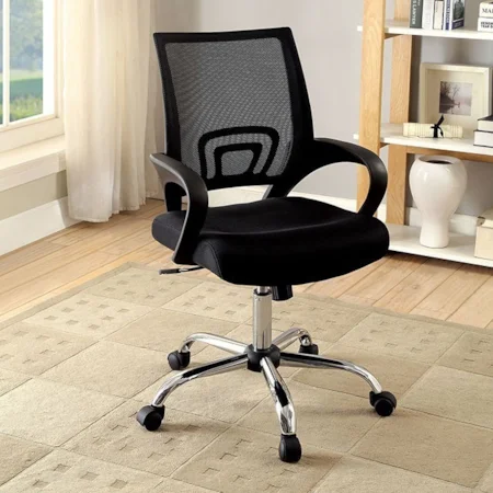 Contemporary Office Chair with Casters