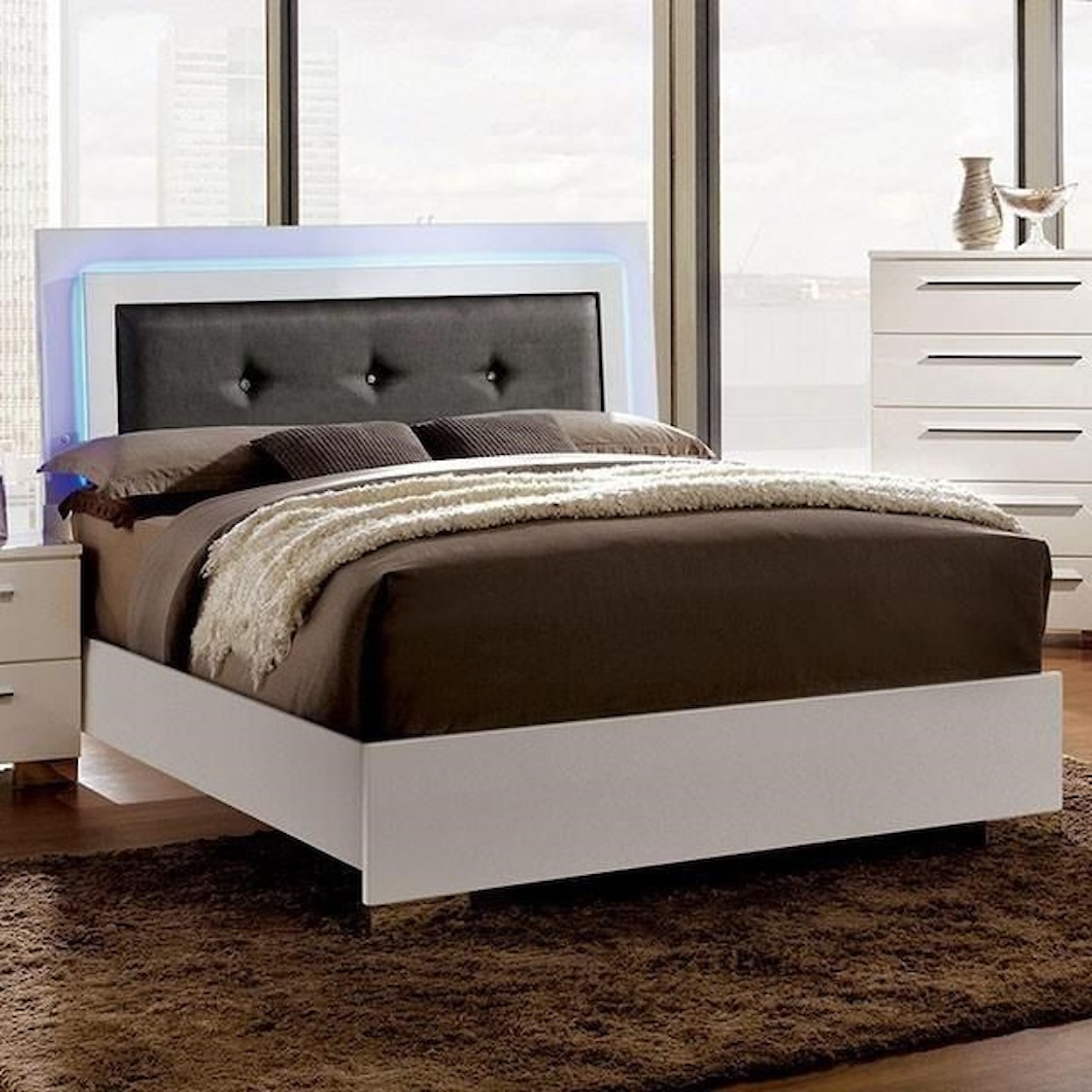 Furniture of America - FOA Clementine King Bed