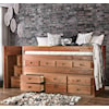 Furniture of America Cleo Twin Captain Bed