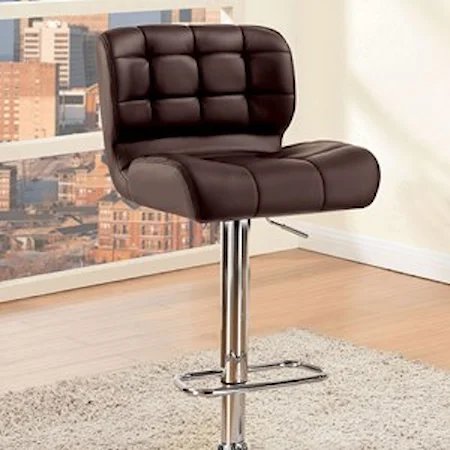 Contemporary Bar Chair with Adjustable Height