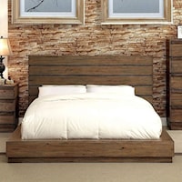 Modern Rustic California King Bed