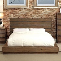 Modern Rustic King Size Bed
